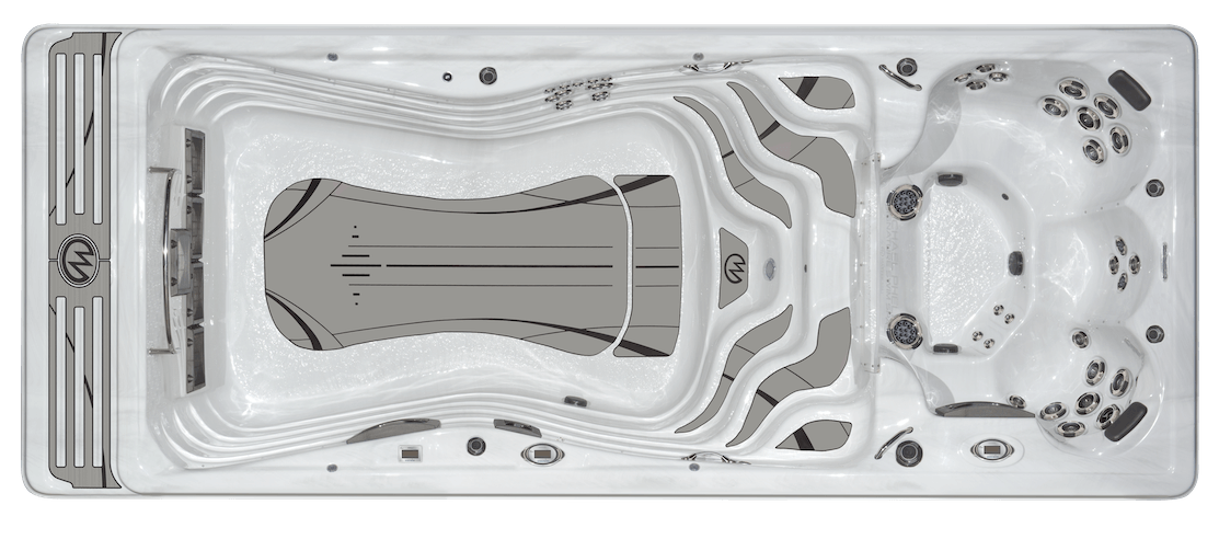 Michael Phelps Momentum Series Swim Spa - Momentum Model.